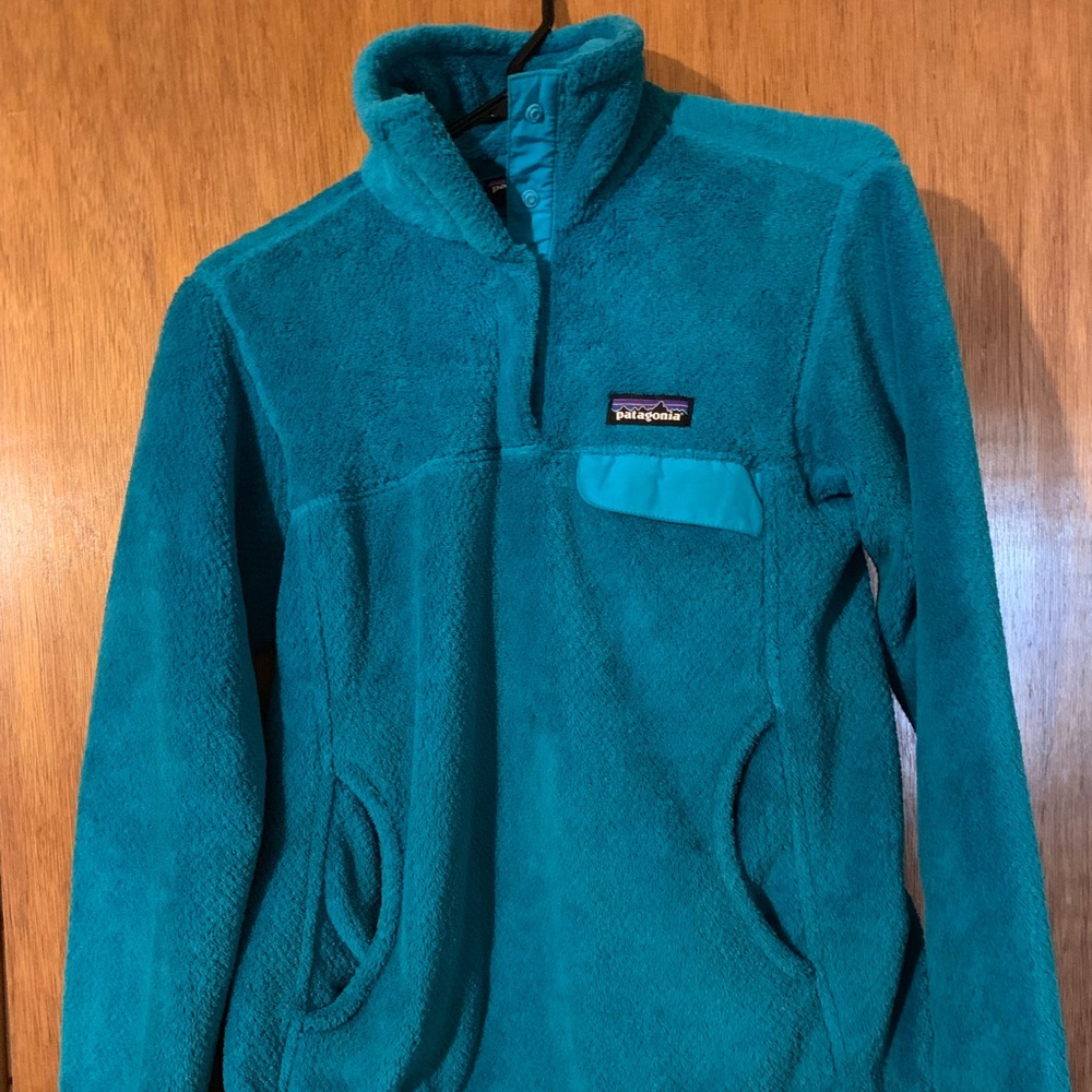 Patagonia re-tool snap fleece pullover